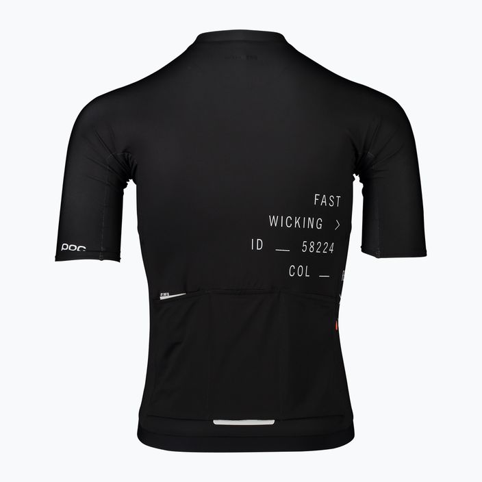 Men's cycling jersey POC Pristine Print uranium black 5