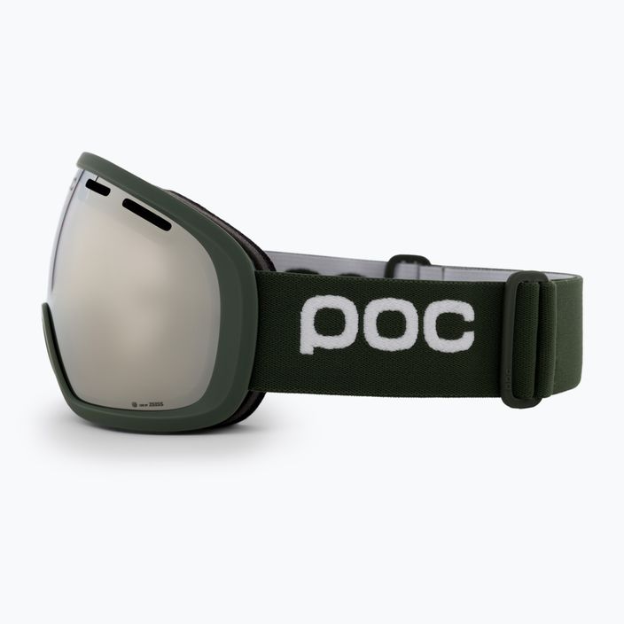 Ski goggles POC Fovea Clarity epidote green/clarity define/spektris ivory 4