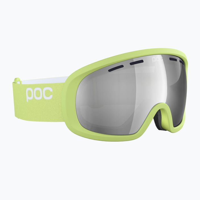 Ski goggles POC Fovea Mid Clarity lemon calcite/clarity define/spektris silver 8