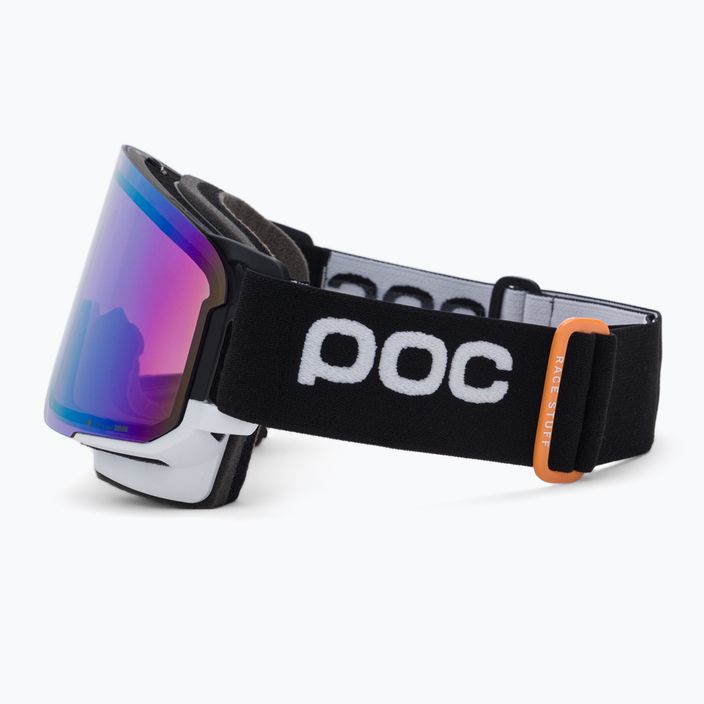 Ski goggles POC Nexal Clarity Comp uranium black/hydrogen white/spektris blue 5