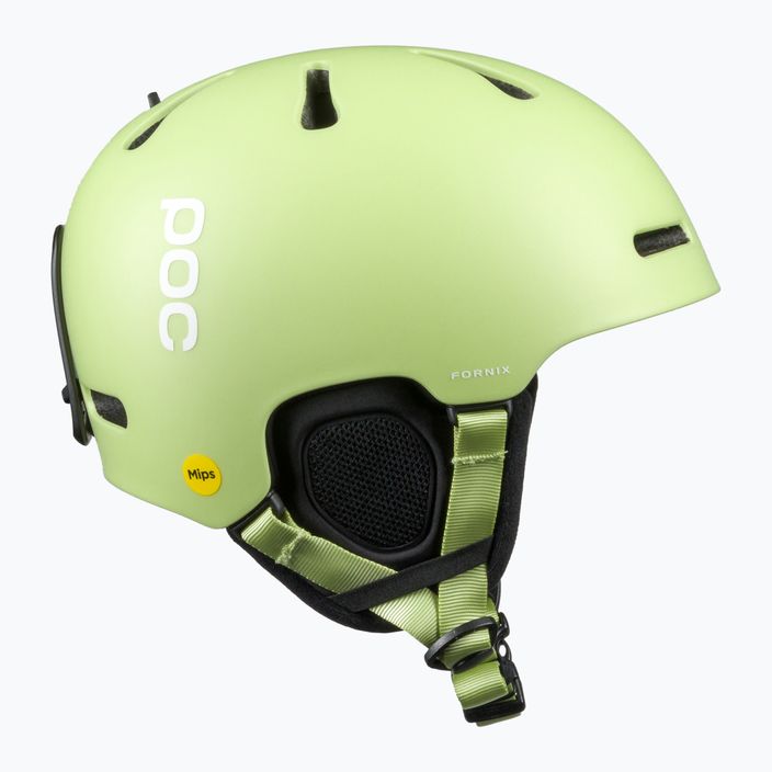 Ski helmet POC Fornix MIPS lemon calcite matt 4