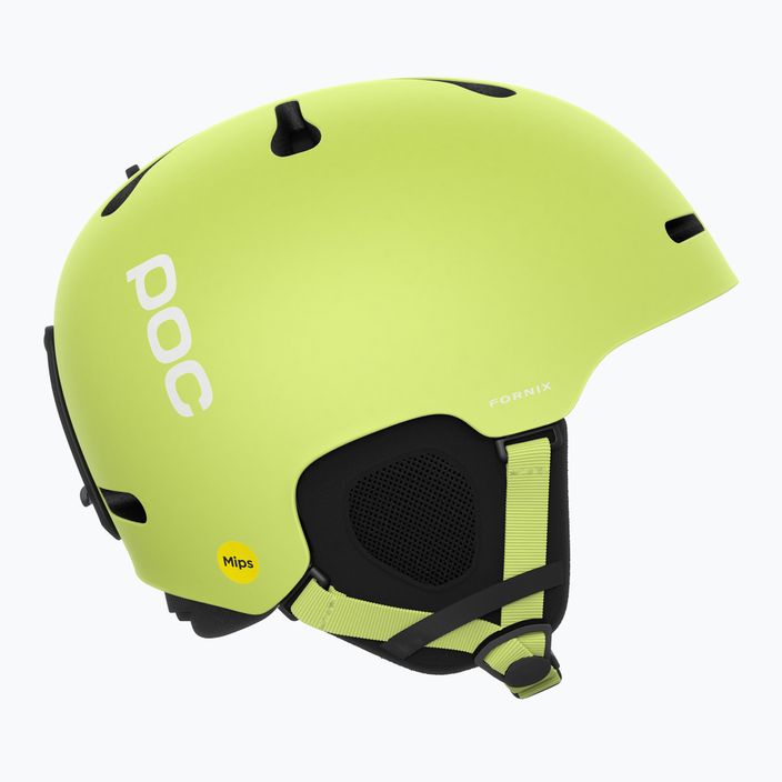 Ski helmet POC Fornix MIPS lemon calcite matt 12