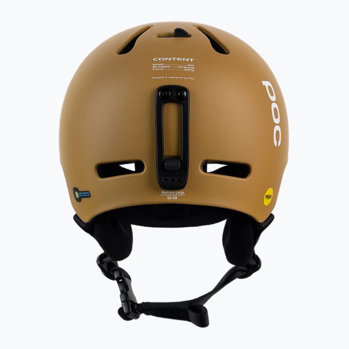 Ski helmet POC Fornix MIPS cerussite kashima matt 3