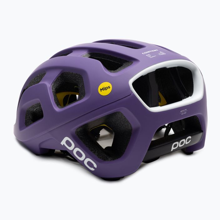 Bicycle helmet POC Octal MIPS sapphire purple matt 4