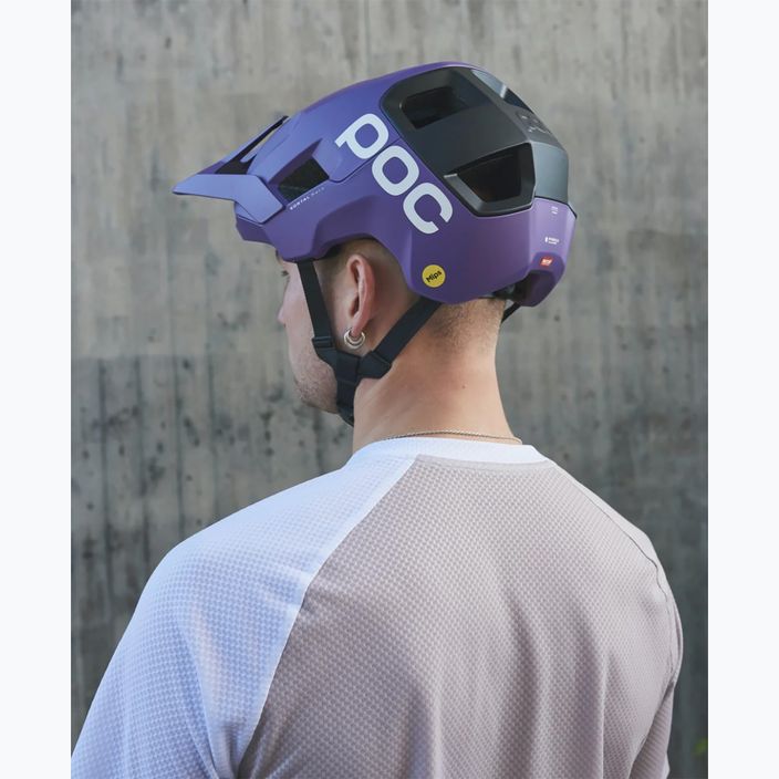 POC Kortal Race bike helmet MIPS purple/uranium black metallic matt 8