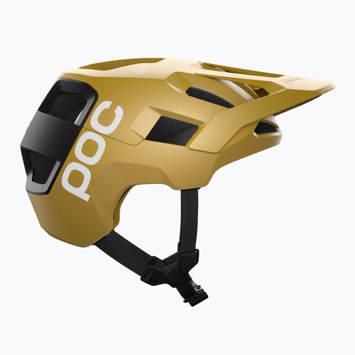 Bicycle helmet POC Kortal Race MIPS cerussite kashima/uranium black metallic/matt 10