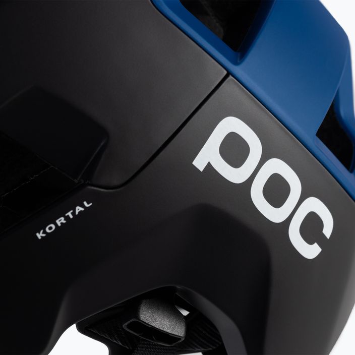 Bicycle helmet POC Kortal uranium black/opal blue metallic/matt 7