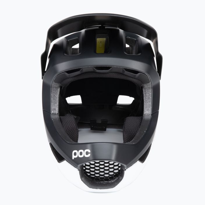 Bicycle helmet POC Otocon Race MIPS uranium black/hydrogen white matt 3