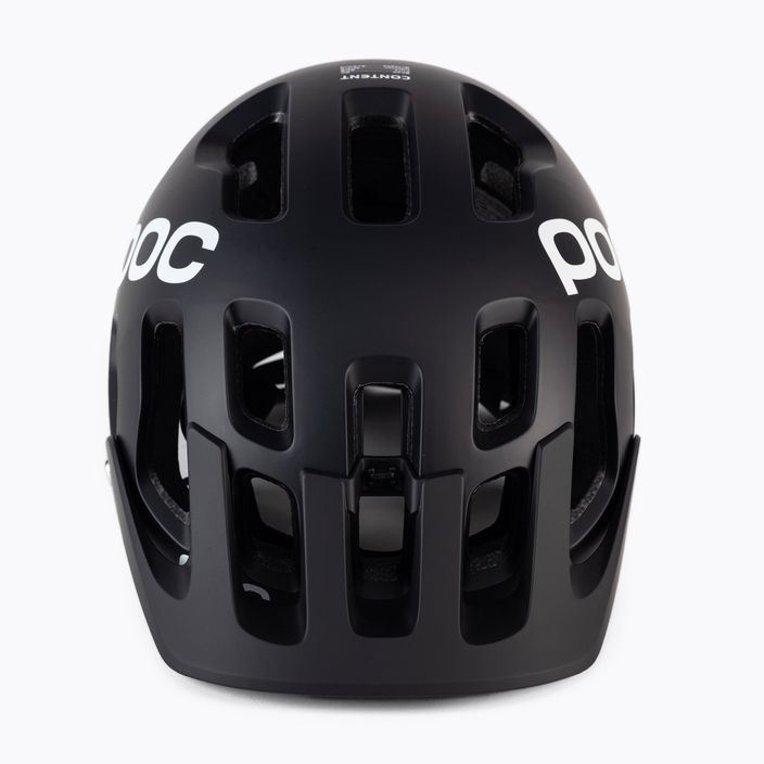 Bicycle helmet POC Tectal Race MIPS uranium black/hydrogen white matt 2