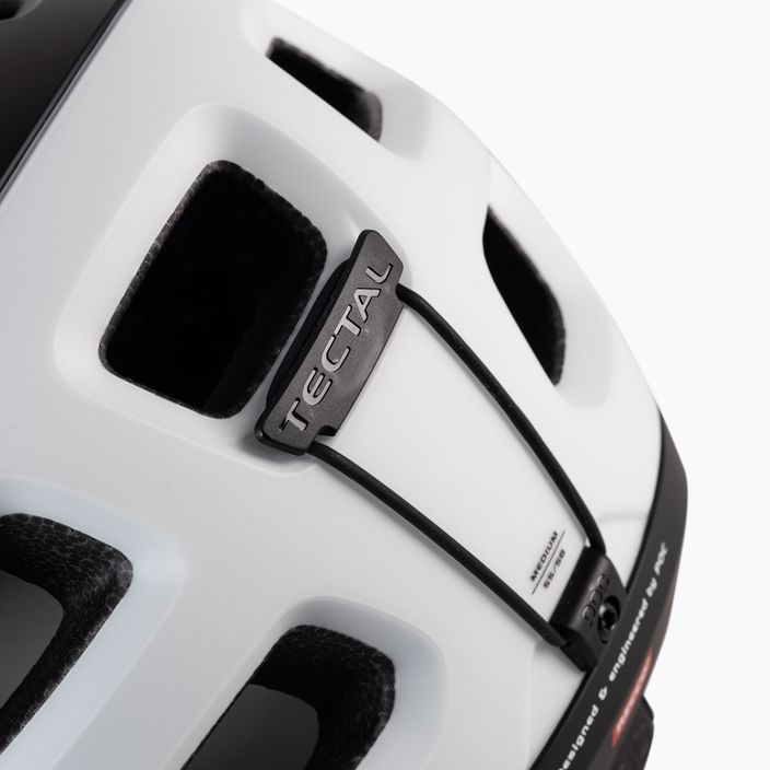 Bicycle helmet POC Tectal Race MIPS uranium black/hydrogen white matt 7