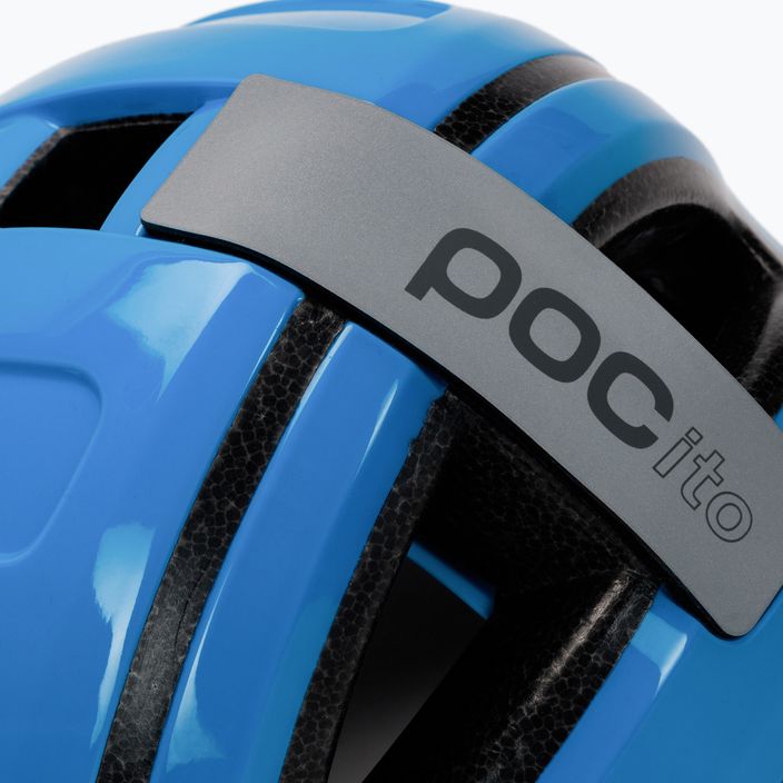 Children's bicycle helmet POC POCito Omne MIPS fluorescent blue 7
