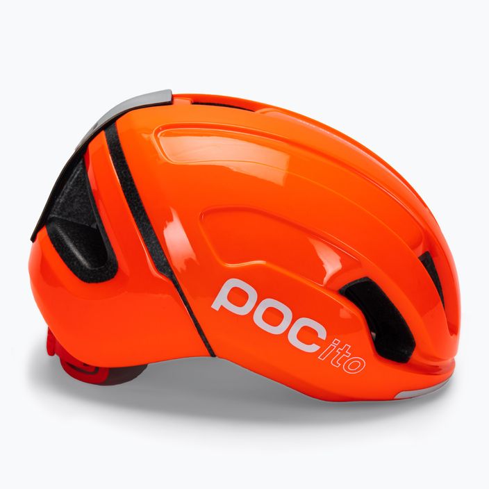 Children's bicycle helmet POC POCito Omne MIPS fluorescent orange 3