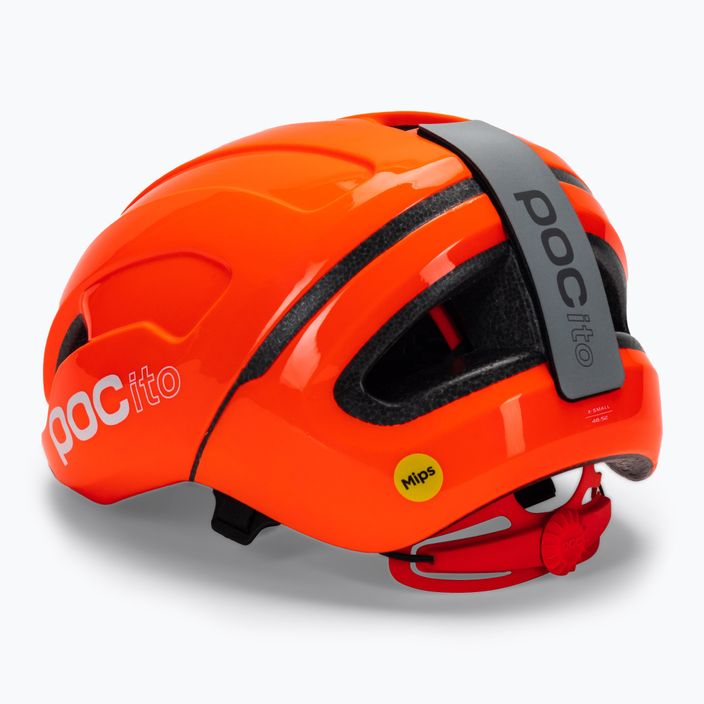 Children's bicycle helmet POC POCito Omne MIPS fluorescent orange 4