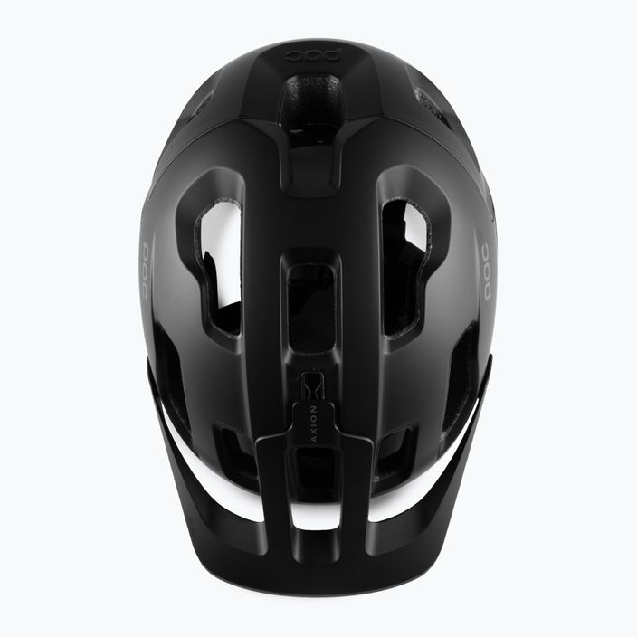 Bicycle helmet POC Axion uranium black matt 6