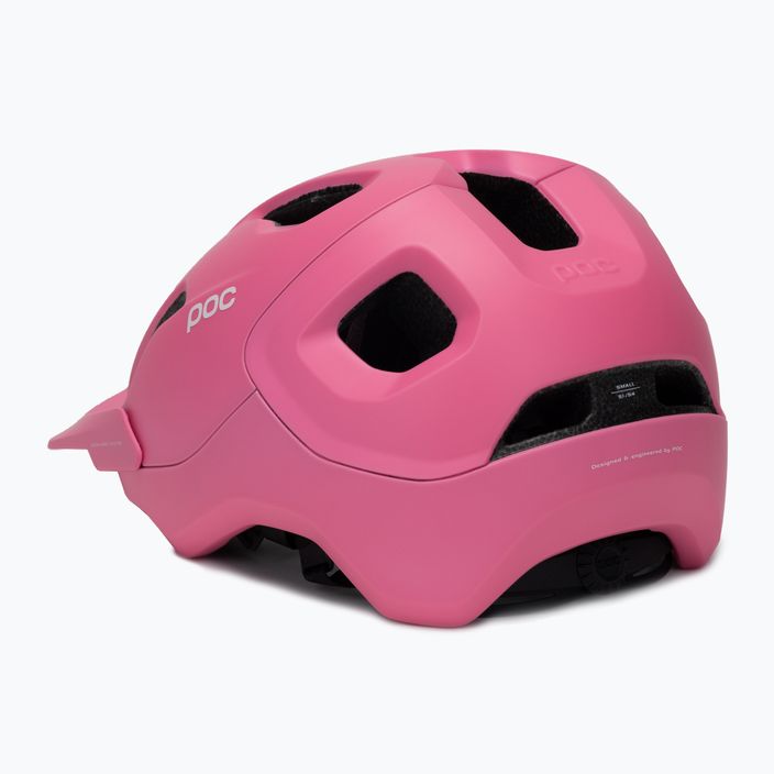 Bicycle helmet POC Axion actinium pink matt 4