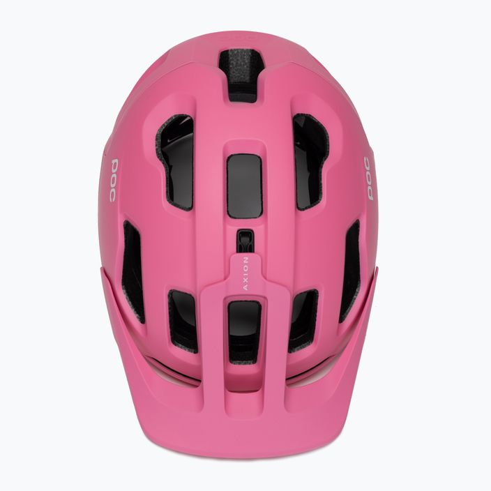 Bicycle helmet POC Axion actinium pink matt 6