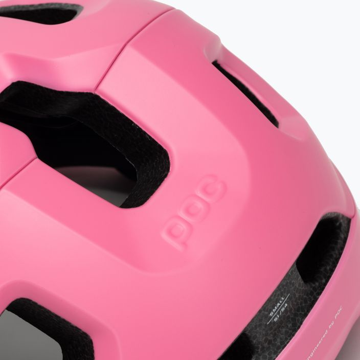 Bicycle helmet POC Axion actinium pink matt 7