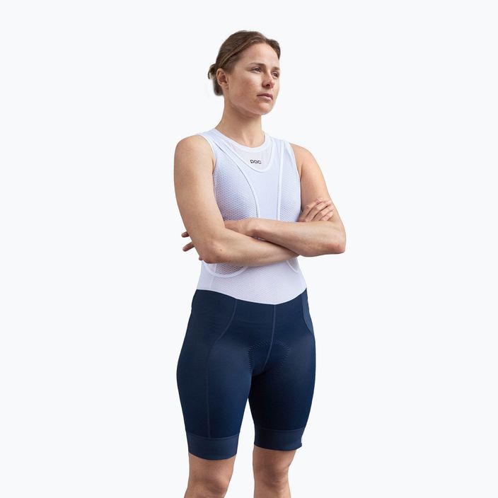 Women's cycling shorts POC Pure VPDs Bib Shorts turmaline navy 3