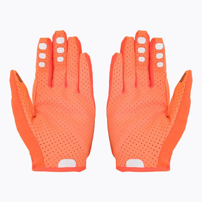 Cycling gloves POC Resistance Enduro Adj zink orange 2