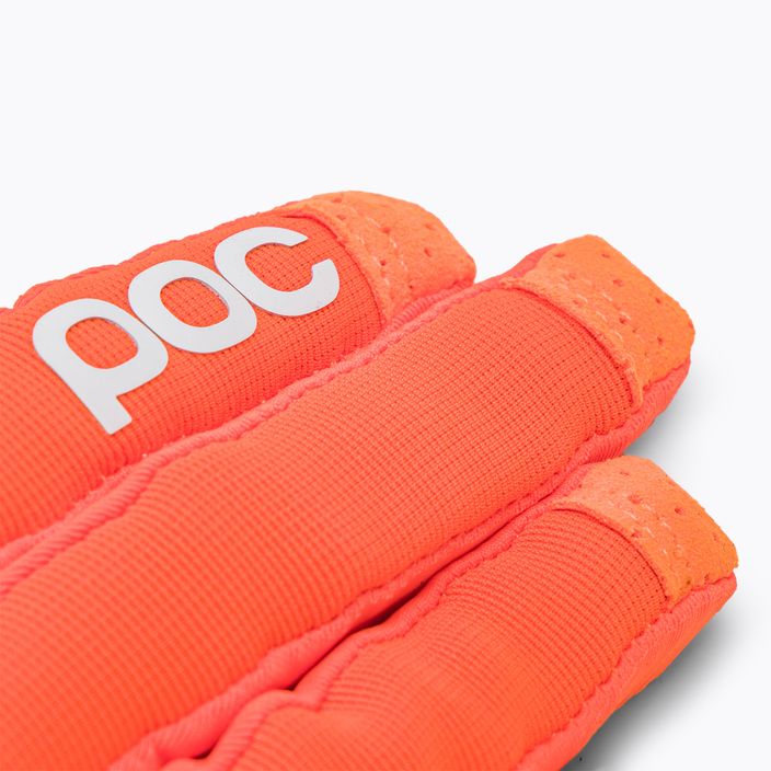 Cycling gloves POC Resistance Enduro Adj zink orange 4