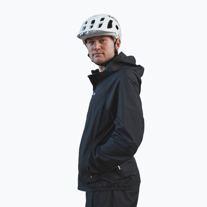 Men's cycling jacket POC Motion Rain uranium black 3