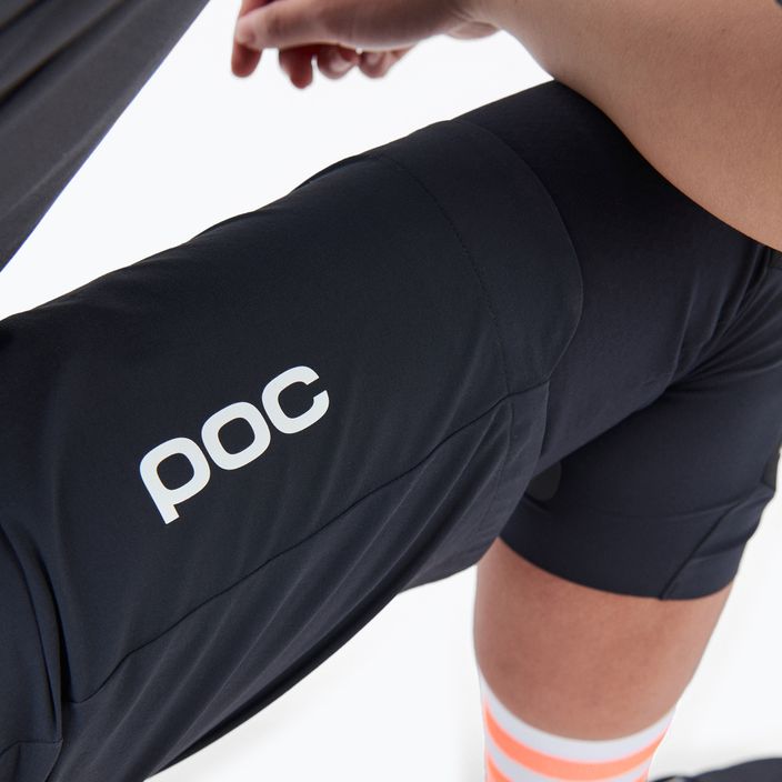 Women's cycling shorts POC Essential Enduro uranium black 3