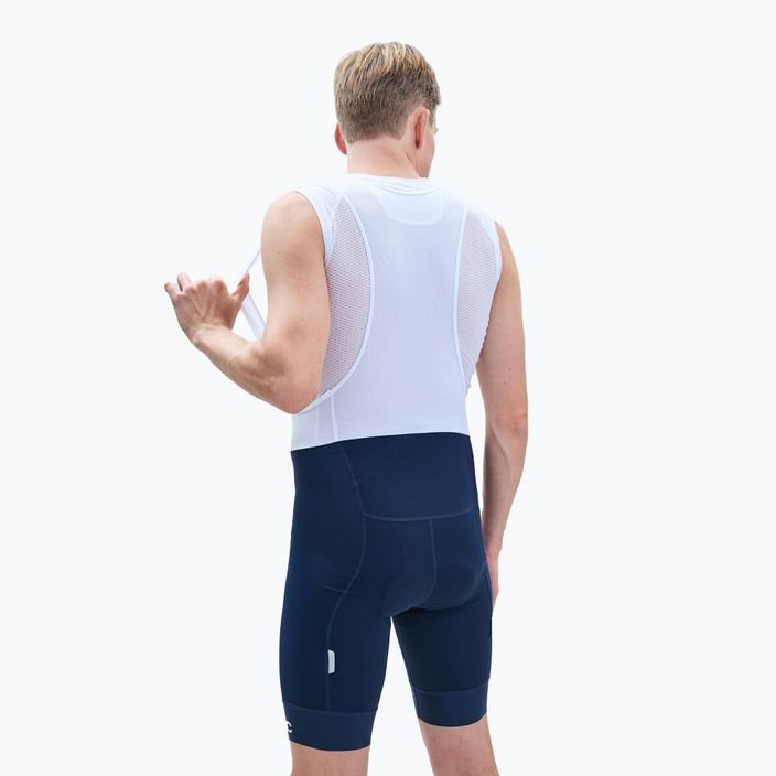 Men's cycling shorts POC Pure VPDs Bib Shorts turmaline navy 4