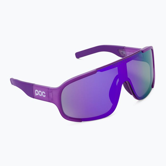 Bicycle goggles POC Aspire sapphire purple translucent/clarity define violet