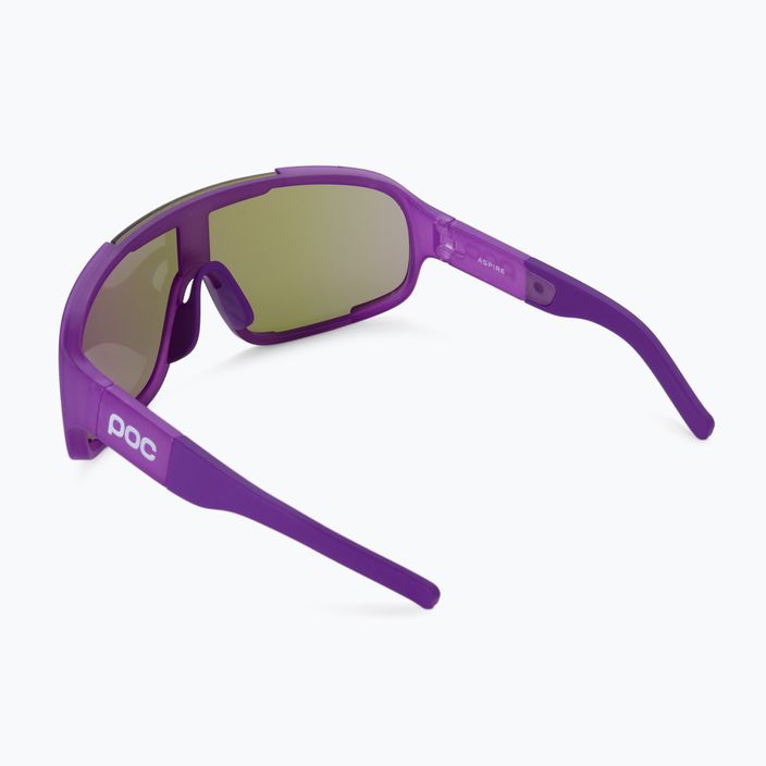 Bicycle goggles POC Aspire sapphire purple translucent/clarity define violet 2