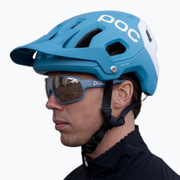 Bicycle goggles POC Crave opal blue translucent/clarity trail silver 7