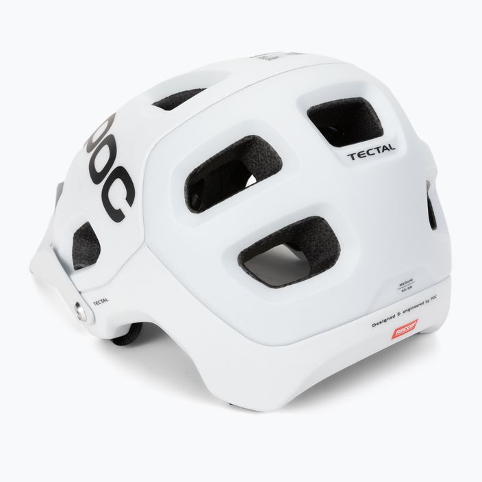 Bicycle helmet POC Tectal hydrogen white matt 4