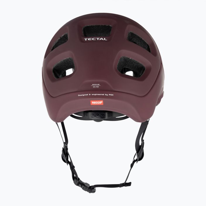 POC Tectal garnet red matt bike helmet 3