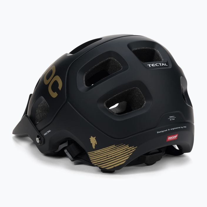 Bicycle helmet POC Tectal Fabio Ed. uranium black matt/gold 4