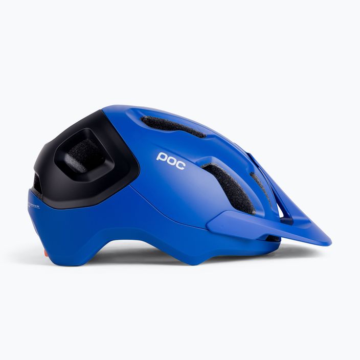 Bicycle helmet POC Axion SPIN natrium blue matt 4