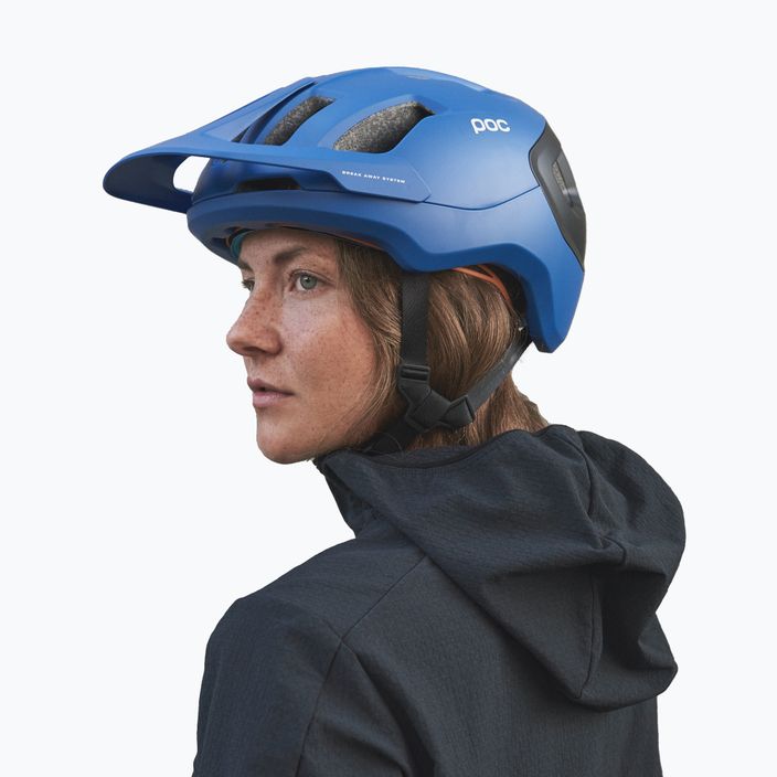 Bicycle helmet POC Axion SPIN natrium blue matt 11