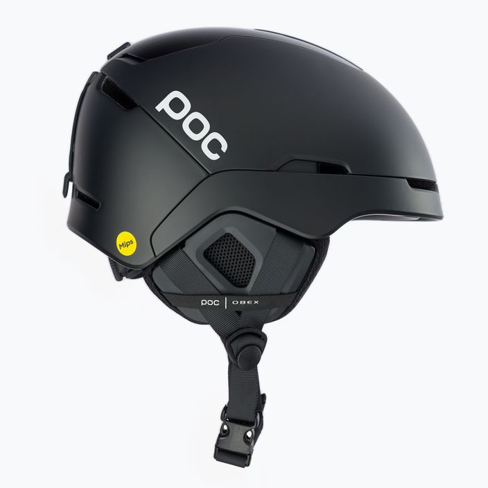 Ski helmet POC Obex MIPS uranium black matt 4