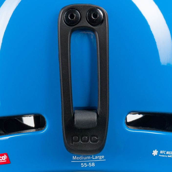 Children's ski helmets POC POCito Fornix MIPS fluorescent blue 7