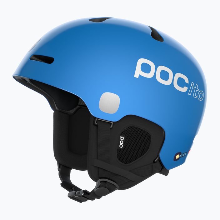 Children's ski helmets POC POCito Fornix MIPS fluorescent blue 9