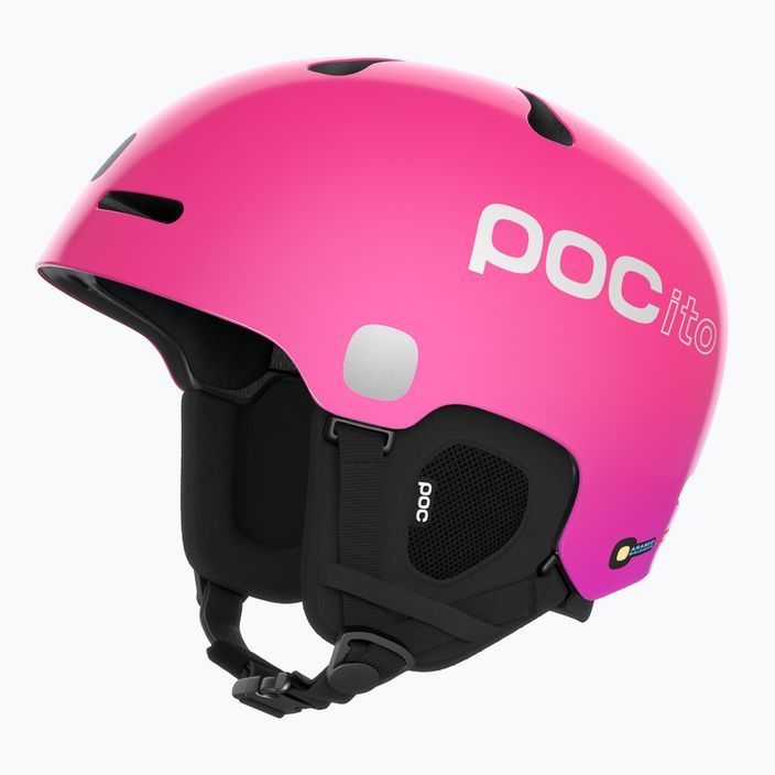 Children's ski helmets POC POCito Fornix MIPS fluorescent pink 9