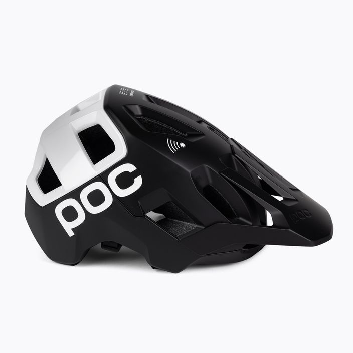 Bicycle helmet POC Kortal Race MIPS uranium black matt/hydrogen white 3
