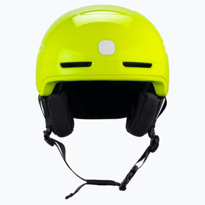 Children's ski helmets POC POCito Obex MIPS fluorescent yellow/green 2