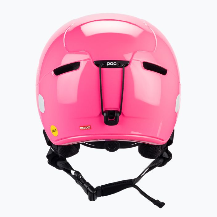 Children's ski helmets POC POCito Obex MIPS fluorescent pink 3