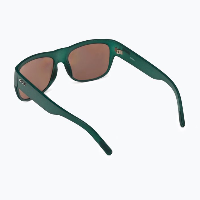 Sunglasses POC Want moldanite green/brown/silver mirror 2