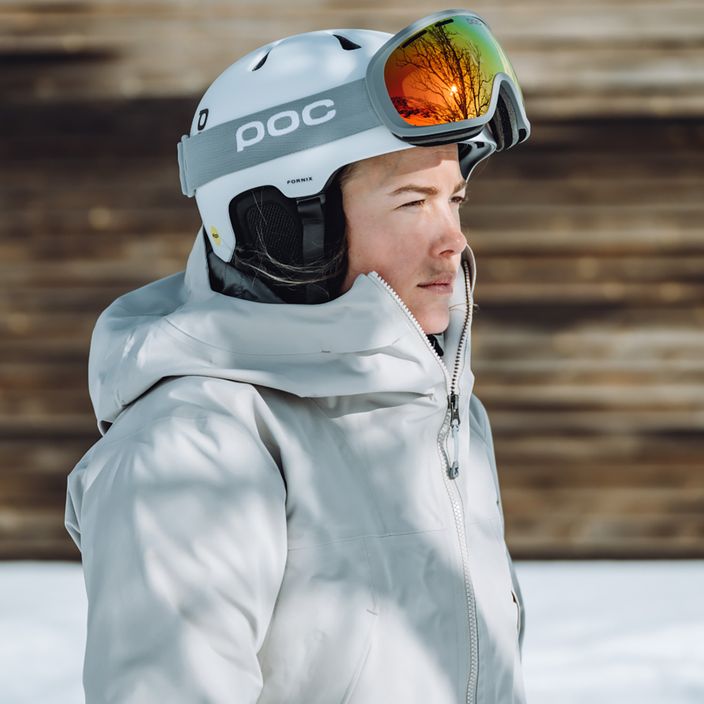 Ski helmet POC Fornix MIPS hydrogen white matt 12
