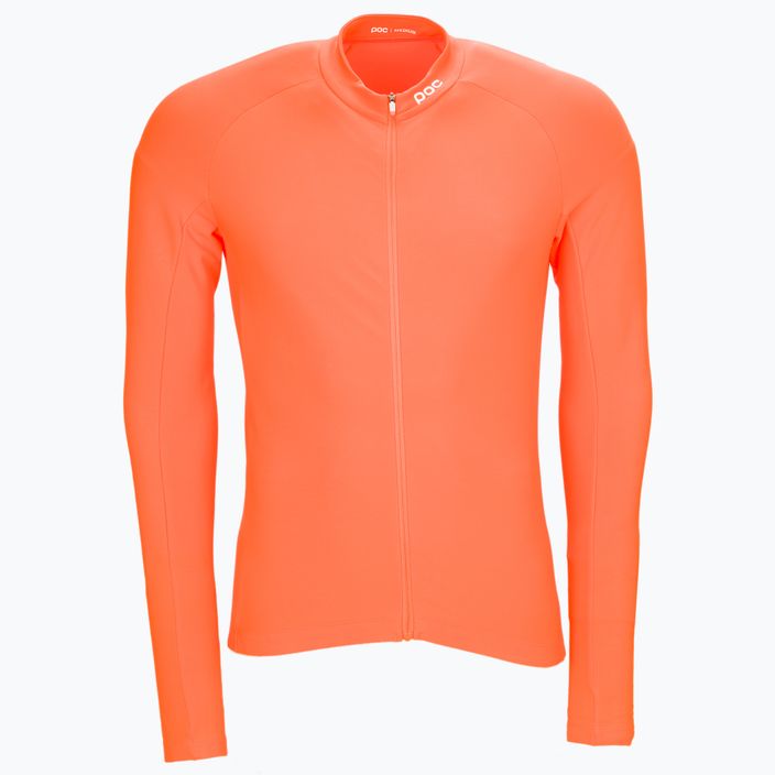 Men's cycling longsleeve POC Radiant Jersey zink orange 6