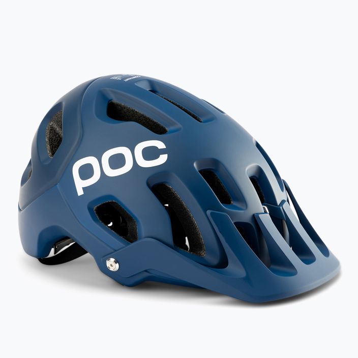 Bicycle helmet POC Tectal lead blue matt