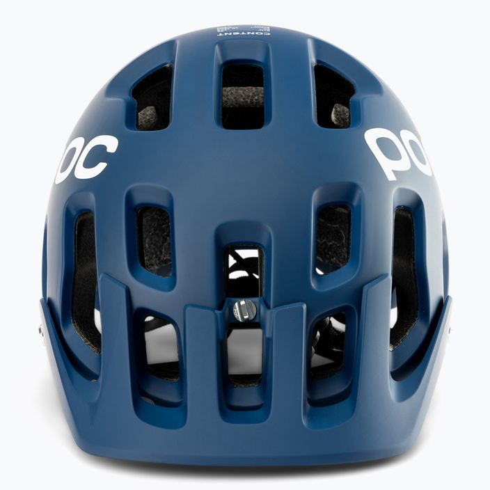 Bicycle helmet POC Tectal lead blue matt 2