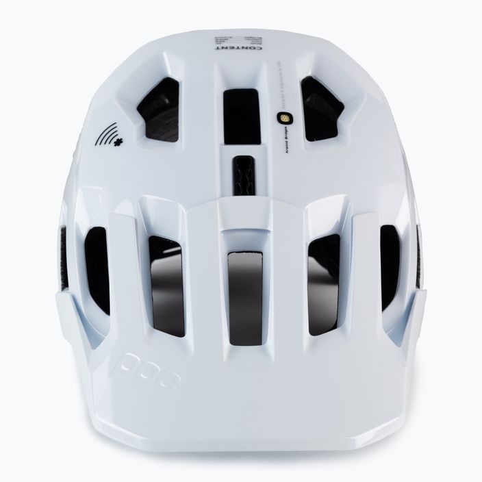Bicycle helmet POC Kortal Race MIPS hydrogen white/uranium black matt 2