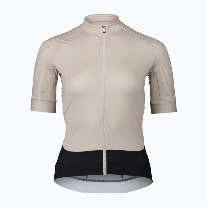 Women's cycling jersey POC Essential Road light sandstone beige