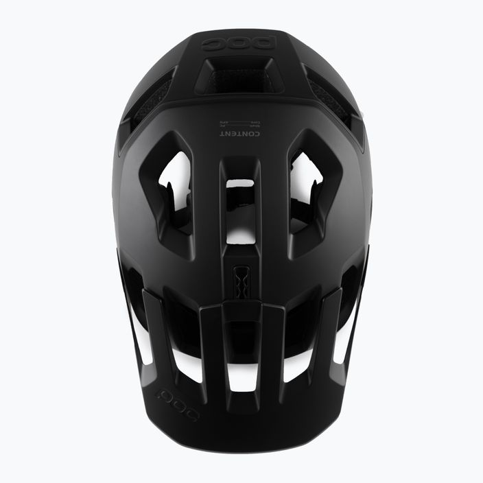 Bicycle helmet POC Kortal uranium black matt 6